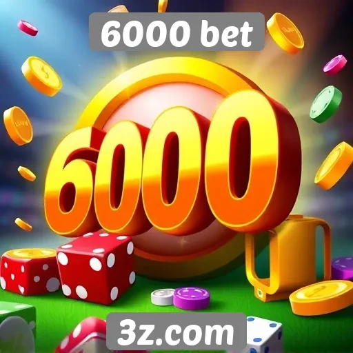 Variedade de jogos disponíveis na plataforma 6000 bet